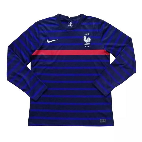 Tailandia Camiseta Francia 1ª ML 2020 Azul